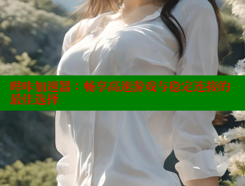哔咔加速器：畅享高速游戏与稳定连接的最佳选择
