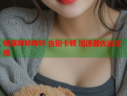 畅享哔咔哔咔 告别卡顿 加速器优选攻略