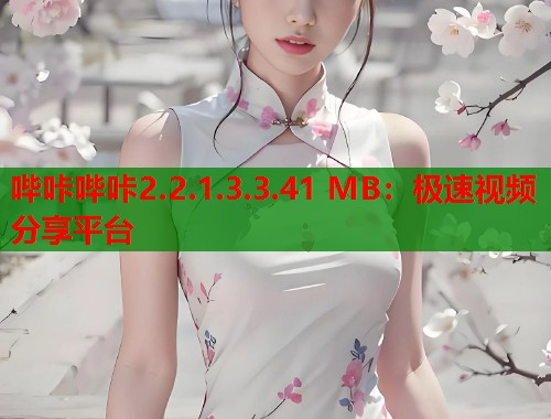 哔咔哔咔2.2.1.3.3.41 MB：极速视频分享平台