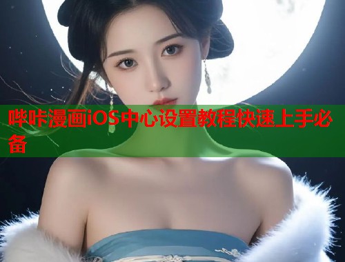 哔咔漫画iOS中心设置教程快速上手必备