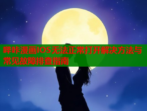 哔咔漫画IOS无法正常打开解决方法与常见故障排查指南 哔咔漫画IOS无法正常打开解决方法与常见故障排查指南