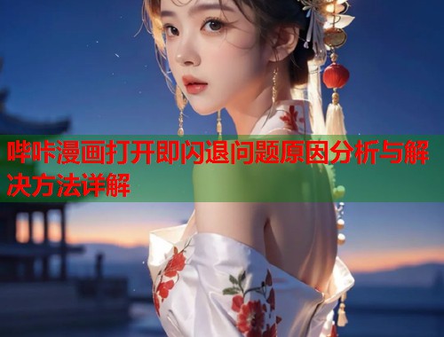 哔咔漫画打开即闪退问题原因分析与解决方法详解