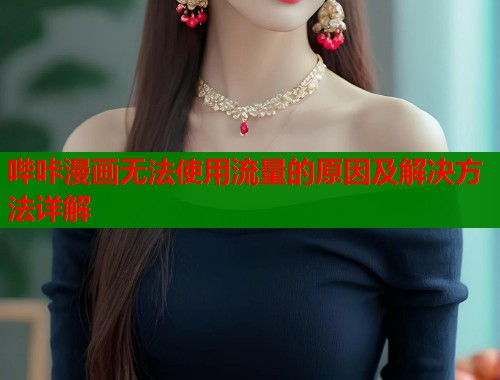 哔咔漫画无法使用流量的原因及解决方法详解