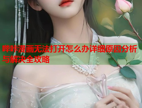 哔咔漫画无法打开怎么办详细原因分析与解决全攻略