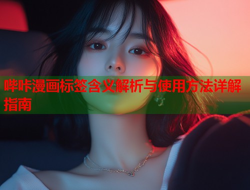 哔咔漫画标签含义解析与使用方法详解指南