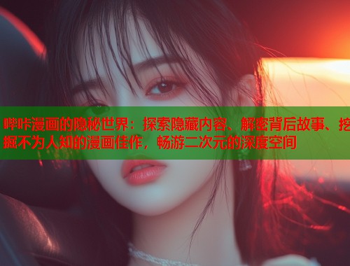 哔咔漫画的隐秘世界：探索隐藏内容、解密背后故事、挖掘不为人知的漫画佳作，畅游二次元的深度空间